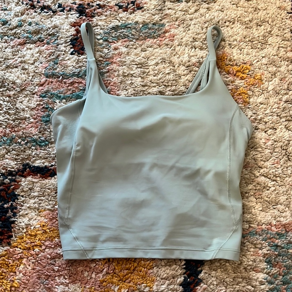 Lululemon Strappy Nulu Shelf tank